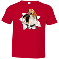 BEAGLE 3D Toddler Jersey T-Shirt