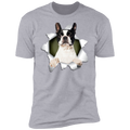 BOSTON TERRIER 3D Premium Short Sleeve T-Shirt