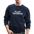 THE CHICKEN DAD Crewneck Sweatshirt - navy