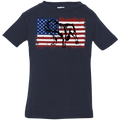 VINTAGE ENGLISH BULLDOG AMERICAN Infant Jersey T-Shirt