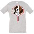 BEAGLE ZIP-DOWN Infant Jersey T-Shirt