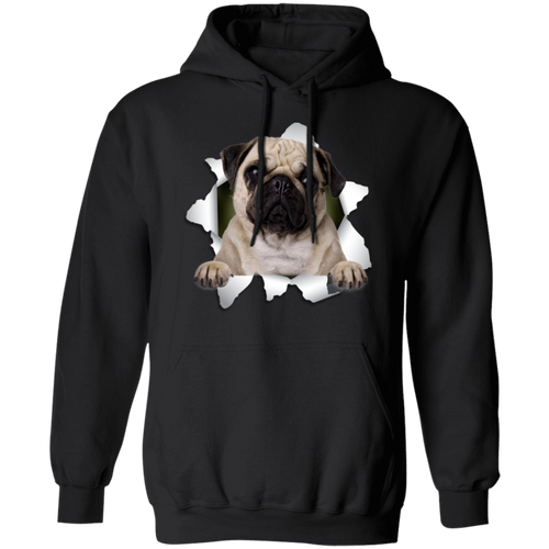 PUG 3D Pullover Hoodie 8 oz.