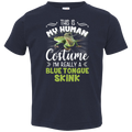 THIS SI MY HUMAN COSTUME Toddler Jersey T-Shirt
