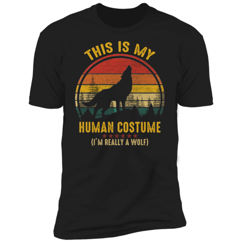 THIS IS MY HUMAN COSTUME Premium Short Sleeve T-Shirt