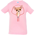 CHIHUAHUA ZIP-DOWN Infant Jersey T-Shirt