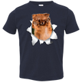 GERMAN SPITZ KLEIN 3D Toddler Jersey T-Shirt