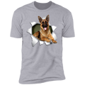 GERMAN SHEPHERD 3D Premium Short Sleeve T-Shirt