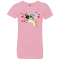 PUG CUPID Girls' Princess T-Shirt
