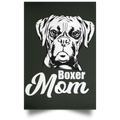 BOXER MOM Satin Portrait Poster