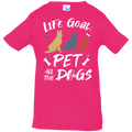 PET ALL THE DOGS Infant Jersey T-Shirt