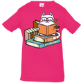 CATS TEA AND BOOKS Infant Jersey T-Shirt