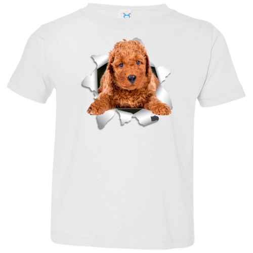 POODLE 3D Toddler Jersey T-Shirt