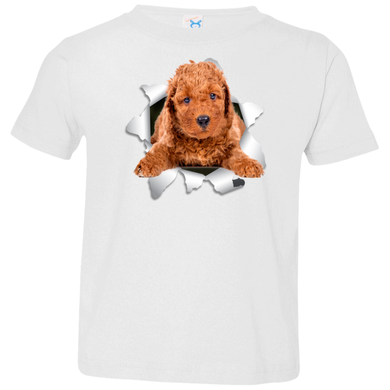POODLE 3D Toddler Jersey T-Shirt