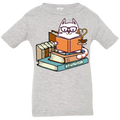 CATS TEA AND BOOKS Infant Jersey T-Shirt