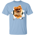 POMERANIAN 3D Youth 5.3 oz 100% Cotton T-Shirt