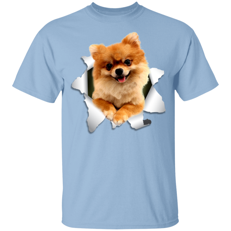 POMERANIAN 3D Youth 5.3 oz 100% Cotton T-Shirt