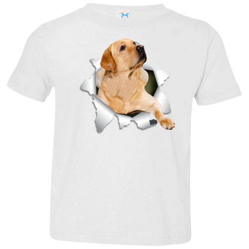 LABRADOR RETRIEVER 3D Toddler Jersey T-Shirt