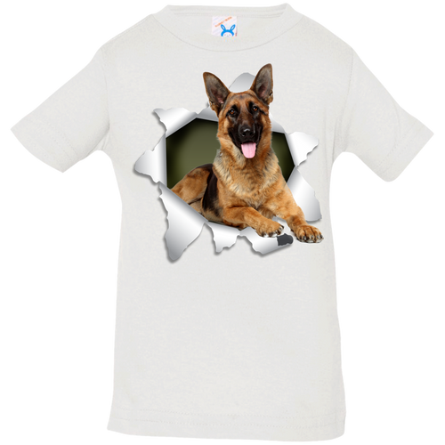 GERMAN SHEPARD 3D Infant Jersey T-Shirt