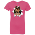 YORKSHIRE TERRIER 3D Girls' Princess T-Shirt