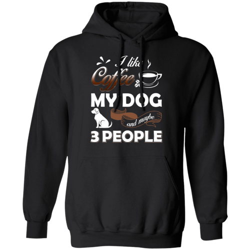 I LIKE COFFEE LADIES Pullover Hoodie 8 oz.