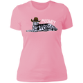 MEOWDY TEXAS CAT Ladies' Boyfriend T-Shirt