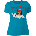 YORKIE MOM Ladies' Boyfriend T-Shirt