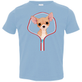CHIHUAHUA ZIP-DOWN Toddler Jersey T-Shirt