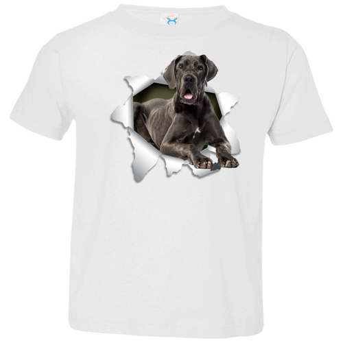 GREAT DANE 3D Toddler Jersey T-Shirt