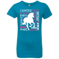 HORSE LOVER Girls' Princess T-Shirt