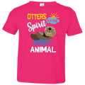 OTTERS ARE MY SPIRIT ANIMAL Toddler Jersey T-Shirt