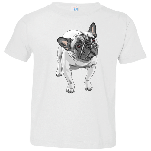 FUNNY ENGLISH BULLDOG Toddler Jersey T-Shirt