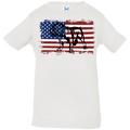 VINTAGE ENGLISH BULLDOG AMERICAN Infant Jersey T-Shirt