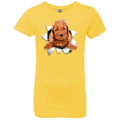 POODLE 3D Girls' Princess T-Shirt