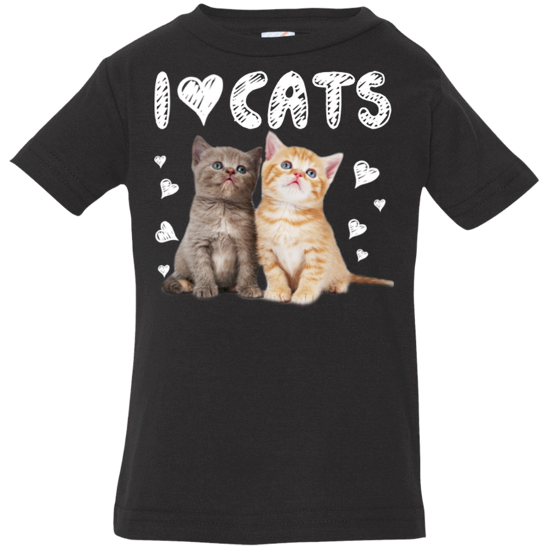 I LOVE CATS Infant Jersey T-Shirt