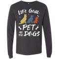 PET ALL THE DOGS Men's Jersey LS T-Shirt