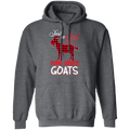 JUST A GIRL WHO LOVES GOATS LADIES Pullover Hoodie 8 oz.