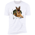 GERMAN SHEPHERD 3D Premium Short Sleeve T-Shirt