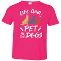 PET ALL THE DOGS Toddler Jersey T-Shirt