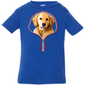 GOLDEN RETRIEVER ZIP-DOWN Infant Jersey T-Shirt