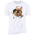 FRENCH BULLDOG 3D Premium Short Sleeve T-Shirt
