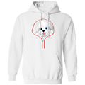 MALTESE ZIP-DOWN LADIES Pullover Hoodie 8 oz.