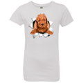 POODLE 3D Girls' Princess T-Shirt