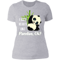 I JUST REALLY LIKE PANDAS Ladies' Boyfriend T-Shirt