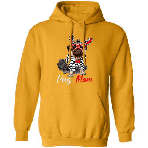 PUGMOM LADIES Pullover Hoodie 8 oz.