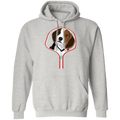 BEAGLE ZIP-DOWN LADIES Pullover Hoodie 8 oz.