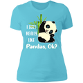 I JUST REALLY LIKE PANDAS Ladies' Boyfriend T-Shirt