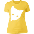 CUTE SPY CAT Ladies' Boyfriend T-Shirt