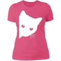 CUTE SPY CAT Ladies' Boyfriend T-Shirt