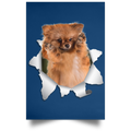 GERMAN SPITZ KLEIN Satin Portrait Poster