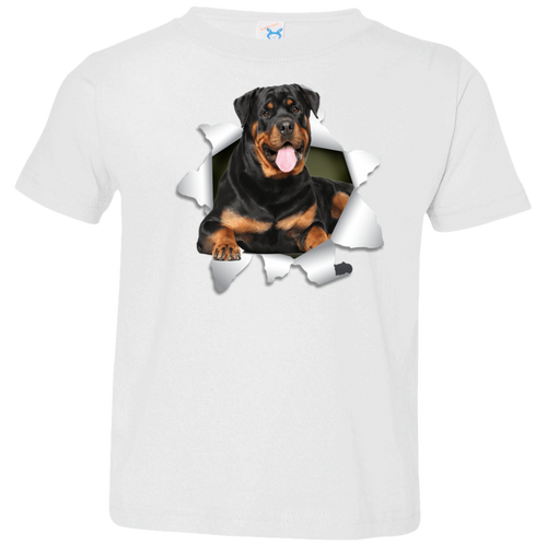 ROTTWEILER 3D Toddler Jersey T-Shirt